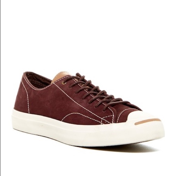 Converse Shoes - Converse Jack Purcell Leather Sneakers Size 7.5